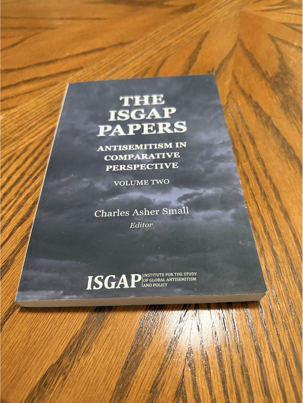 The ISGAP Papers Antisemitism Comparative Perspective Vol 2 Charles A Small PB